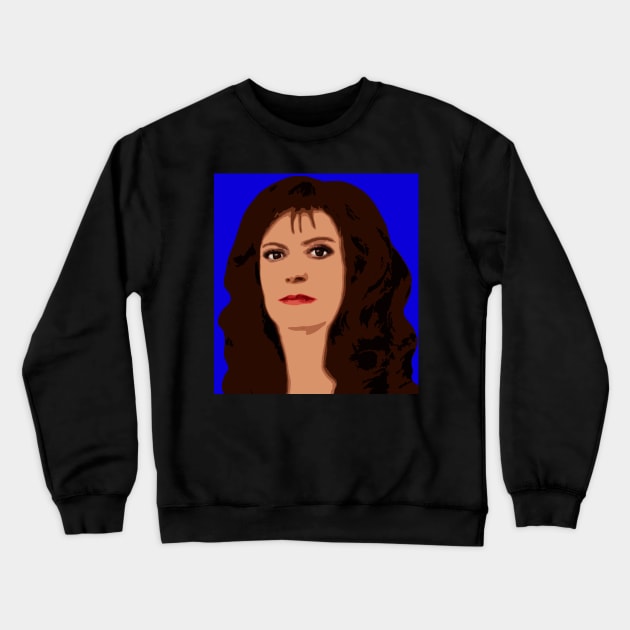 SUSAN SARANDON Crewneck Sweatshirt by oryan80